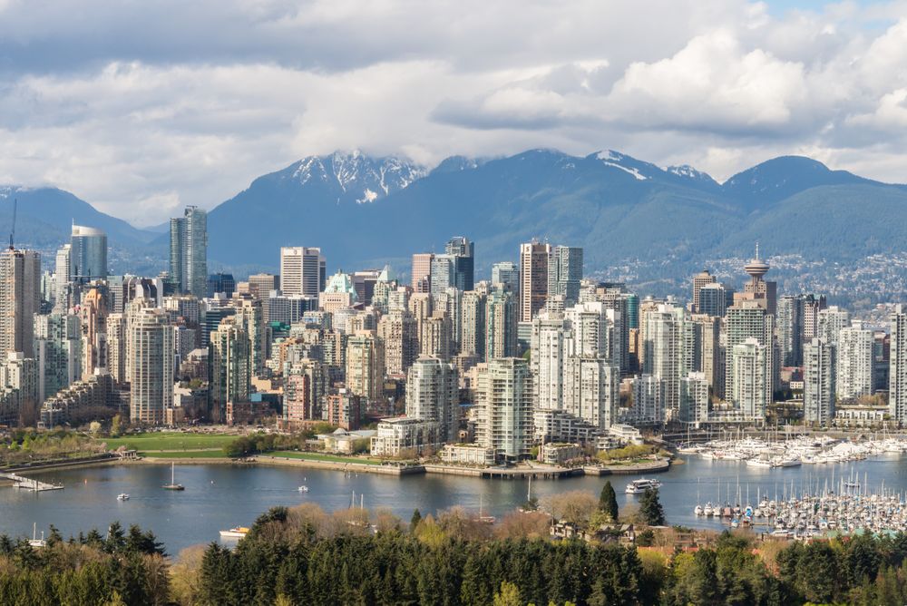 British Columbia skyline
